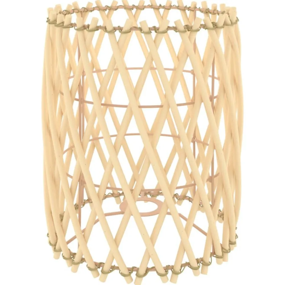 Verlichtingsaccessoires*vidaXL Lampenkap Ø23x28 cm wicker