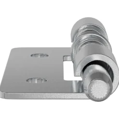Bouwbeslag*vidaXL Latch 2 pcs Zilver 46 x 17 x 1,2 mm Staal