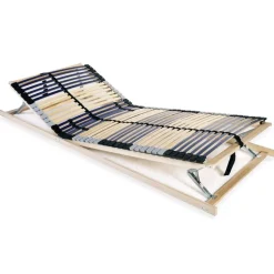 Bedden & Accessoires*vidaXL Lattenbodem met 42 latten 7 zones 70x200 cm