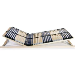 Bedden & Accessoires*vidaXL Lattenbodem met 42 latten 7 zones 70x200 cm