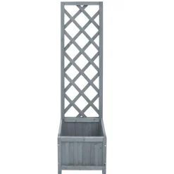 Latwerkplantenbak 40x30x135 cm massief vurenhout>vidaXL Sale