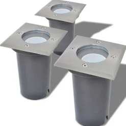 LED-Grondspots buiten 3 stuks vierkant>vidaXL Sale