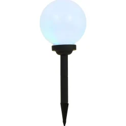 Verlichting*vidaXL LED-solarlampen rond 20 cm RGB 3 st