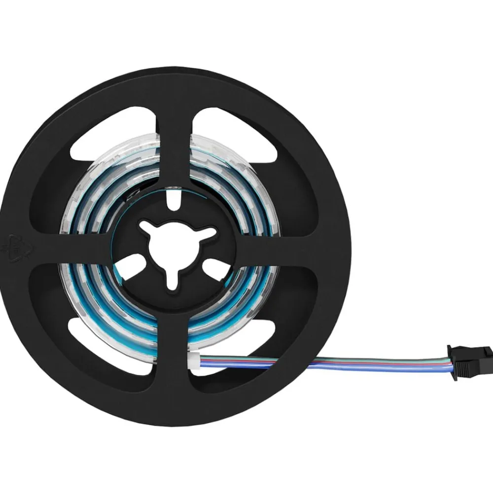 LED-strip 2 pcs Zwart en transparant 550 mm Koper en kunststof>vidaXL Clearance