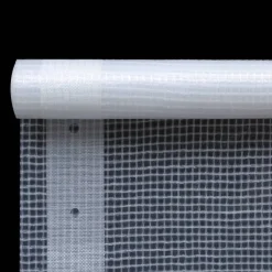 Bouwbeslag*vidaXL Leno dekzeil 260 g/m² 1,5x5 m wit