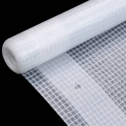 Bouwbeslag*vidaXL Leno dekzeil 260 g/m² 1,5x5 m wit