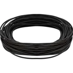 Kunst & Entertainment*vidaXL Leren Koord Ø1 mm x 5 m Leer Donkerbruin