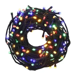 Lichtsnoer met 400 LED's en 8 effecten 40 m meerkleurig>vidaXL Clearance
