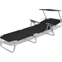 Ligbed met luifel staal><noscript><img width=