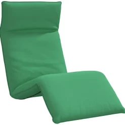 Tuinmeubelen*vidaXL Ligstoel inklapbaar 175x54x8,5 cm oxford stof Groen