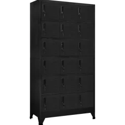Lockerkast 90x40x180 cm staal>vidaXL Sale