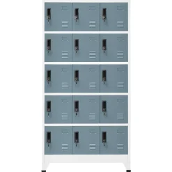 Lockerkast 90x40x180 cm staal>vidaXL Sale