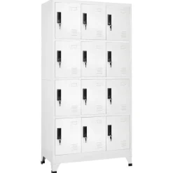 Lockerkast 90x45x180 cm staal>vidaXL Hot