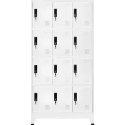 Lockerkast 90x45x180 cm staal>vidaXL Hot