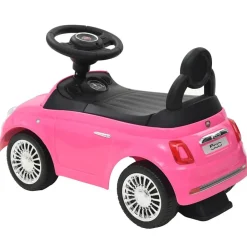 Speelgoed*vidaXL Loopauto Fiat 500 Roze