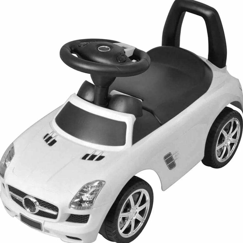 Speelgoed*vidaXL loopauto wit wit benz
