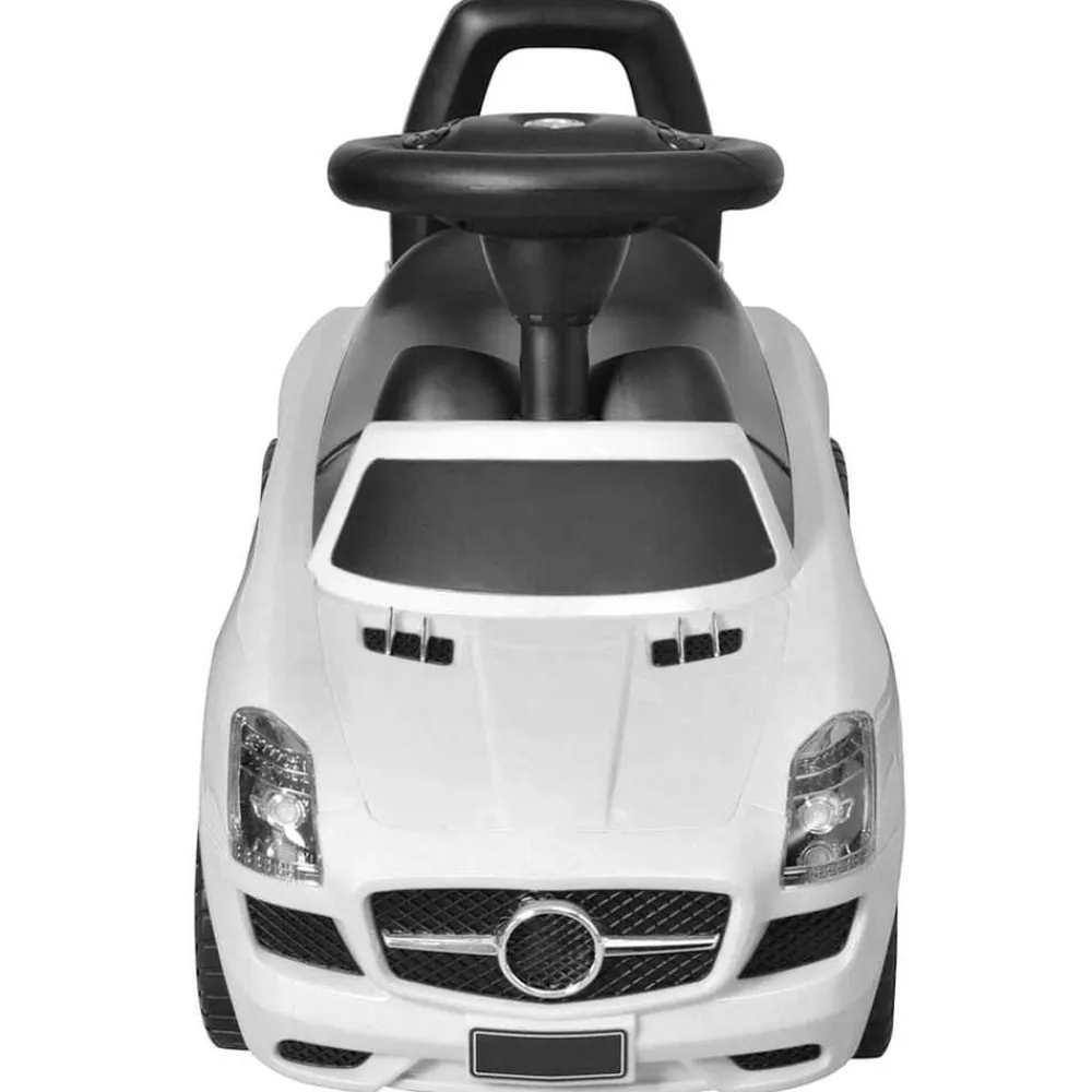 Speelgoed*vidaXL loopauto wit wit benz