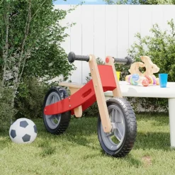 Speelgoed*vidaXL Loopfiets voor kinderen Rood