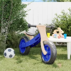 Speelgoed*vidaXL Loopfiets voor kinderen met luchtbanden Blauw