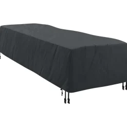 Accessoires Voor Tuinmeubelen*vidaXL Lounger Hoes Effen Zwart 74 x 210 x 40 cm Stof