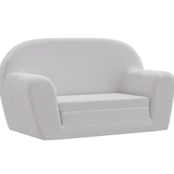 Meubelen Voor Baby'S & Peuters*vidaXL Loungestoel voor kinderen uitklapbaar Lichtgrijs