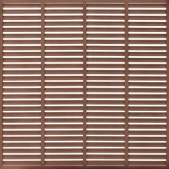 Tuinafscheidingen*vidaXL Louvre schutting 180x180 cm HKC Bruin