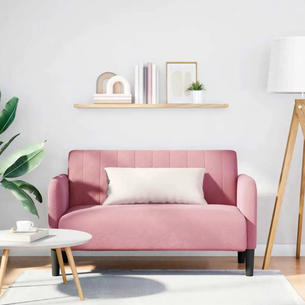 Loveseat bank 109 cm fluweel>vidaXL Online