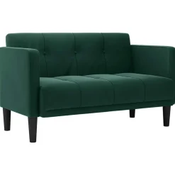 Loveseat bank 111 cm fluweel>vidaXL
