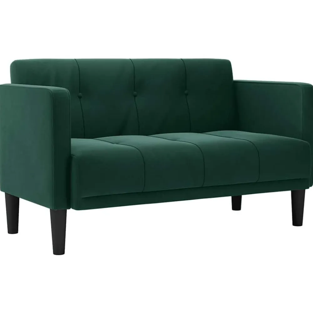 Loveseat bank 111 cm fluweel>vidaXL