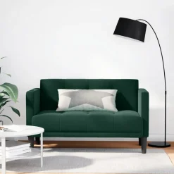 Loveseat bank 111 cm fluweel>vidaXL