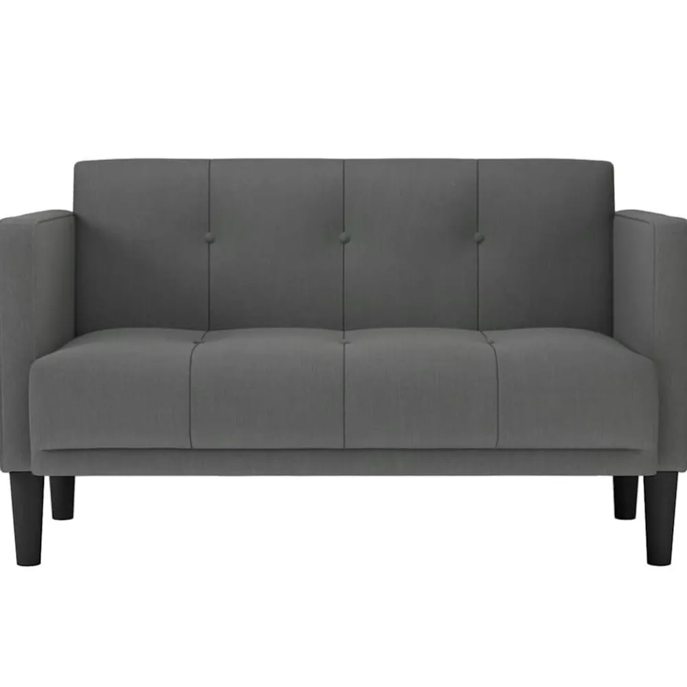 Loveseat Bank 111 cm Stof>vidaXL Sale