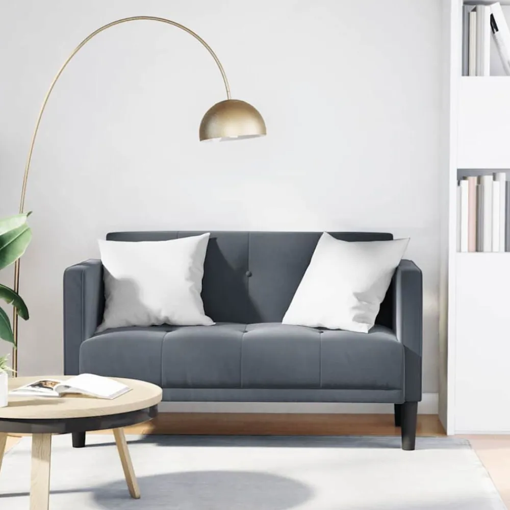 Loveseat bank 111 cm fluweel>vidaXL Hot