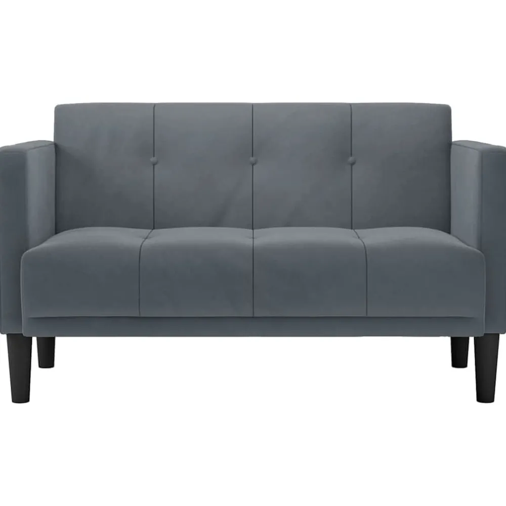 Loveseat bank 111 cm fluweel>vidaXL Hot