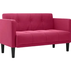 Loveseat bank 111 cm fluweel>vidaXL Outlet