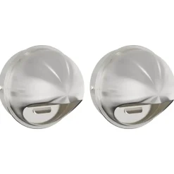 Huishoudelijke Apparaten*vidaXL Luchtventilatie roosters 2 pcs Zilver 200 mm Roestvrij staal