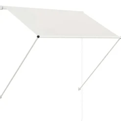 Luifel uittrekbaar 150x150 cm crème>vidaXL Online