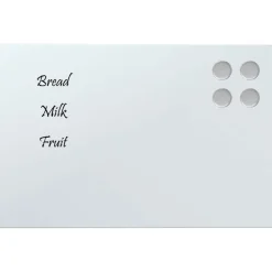 Magneetbord voor aan de wand 30x20 cm gehard glas><noscript><img width=