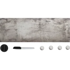 Magneetbord wandmontage 60x20 cm glas>vidaXL Discount