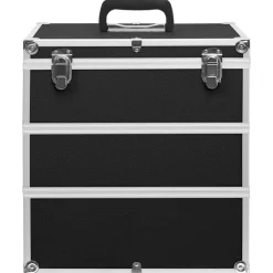 Make-up koffer 37x24x40 cm aluminium><noscript><img width=