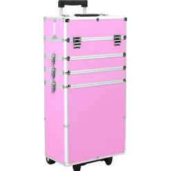Make-up trolley aluminium>vidaXL New