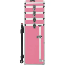 Bagage & Tassen*vidaXL Make-up trolley aluminium Roze