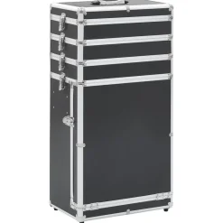 Make-up trolley aluminium>vidaXL New