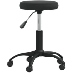 Uiterlijk & Gezondheid*vidaXL Massagekruk fluweel Zwart