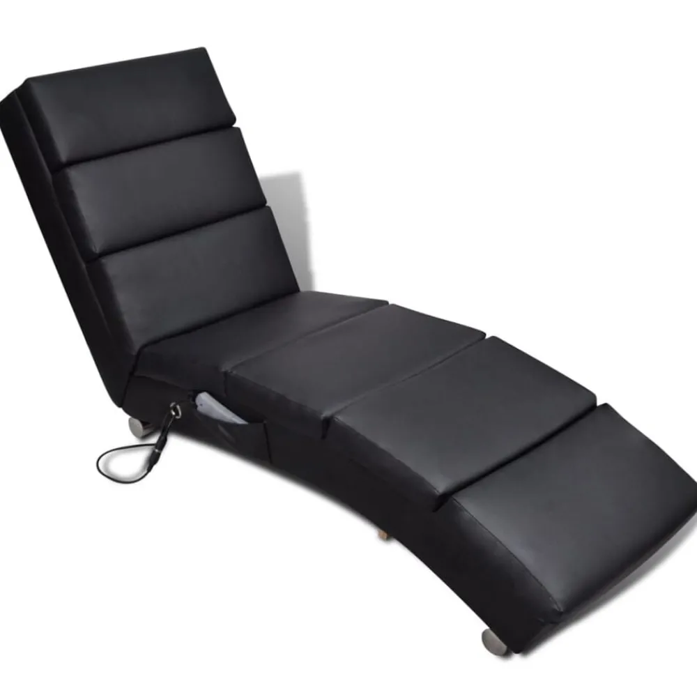 Massagelounger kunstleer>vidaXL