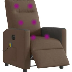 Massagestoel elektrisch verstelbaar stof><noscript><img width=