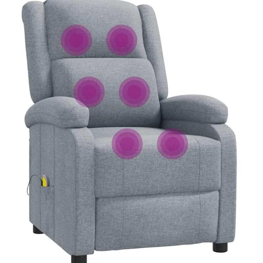 Massagestoel stof>vidaXL Online