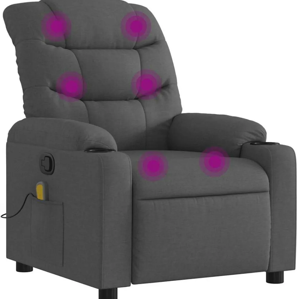 Massagestoel verstelbaar stof>vidaXL Discount