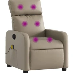 Massagestoel verstelbaar kunstleer kleurig>vidaXL Outlet