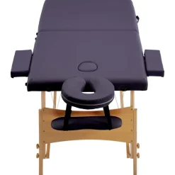 Massagetafel inklapbaar 2 zones hout><noscript><img width=