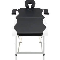 Massagetafel inklapbaar 2 zones aluminium>vidaXL New
